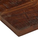 BLAT STOŁU 40X20X3,8CM PROSTOKĄTNY LITE DREWNO Z ODZYSKU