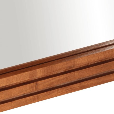 VidaXL Lustro łazienkowe, 50x70 cm, lite drewno akacjowe i szkło