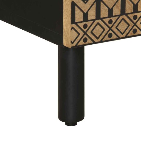 SZAFKA 40X33,5X110CM SUROWE LITE DREWNO MANGO