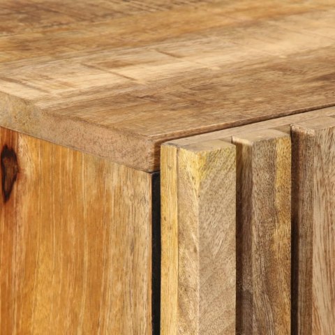 SZAFKA 60X34X100CM SUROWE DREWNO MANGO