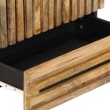 SZAFKA 60X34X100CM SUROWE DREWNO MANGO