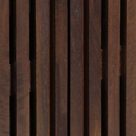 SZAFKA BRĄZOWA 60X34X100CM LITE DREWNO MANGO