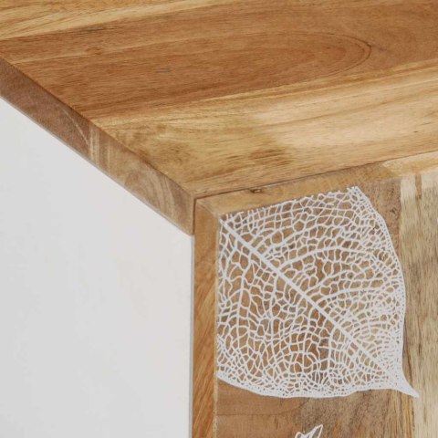 VidaXL Szafka pod umywalkę, 62x33x58 cm, lite drewno mango