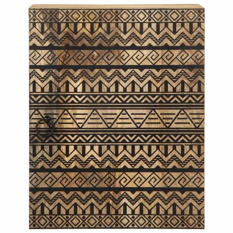 VidaXL Szafka wisząca do łazienki, 38x33,5x48 cm, lite drewno mango