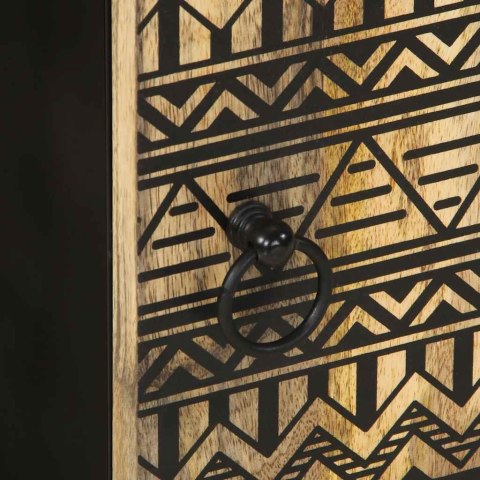 VidaXL Szafka wisząca do łazienki, 38x33,5x48 cm, lite drewno mango