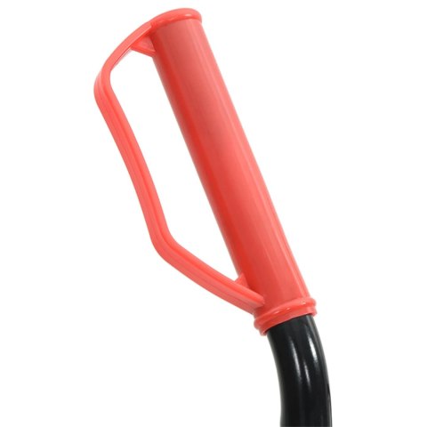 VidaXL Wózek ręczny Czarny i czerwony 63 x 43,5 x 110 cm Stal