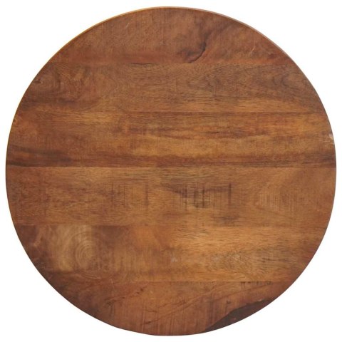 NESTING STOŁY KAWOWE 2 SZT. LITE DREWNO MANGO I STAL