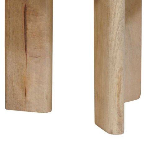 NESTING STOŁY KAWOWE 3 SZT. CZARNY DREWNO Z MANGO