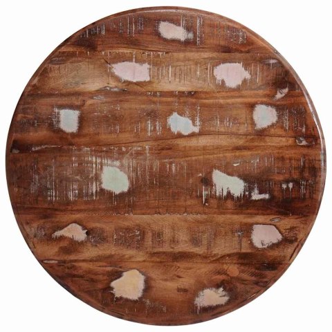 NESTING STOŁY KAWOWE 3 SZT WIELOKOLOROWE LITE ODZYSKANE DREWNO