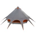 NAMIOT TEEPEE Z DACHEM SZARY I POMARAŃCZOWY 600X600X347CM