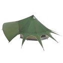 VidaXL Namiot Teepee z dachem Zielony i szary 600 x 600 x 347 cm