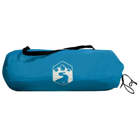 VidaXL Namiot tunelowy z dachem Niebieski i szary 328 x 228 x 115 cm