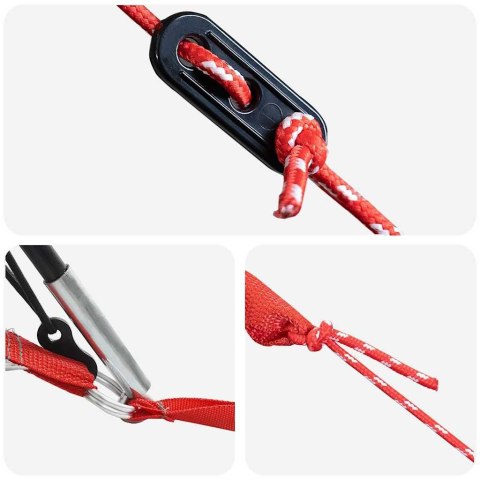 VidaXL Namiot tunelowy z dachem Niebieski i szary 778 x 356 x 210 cm