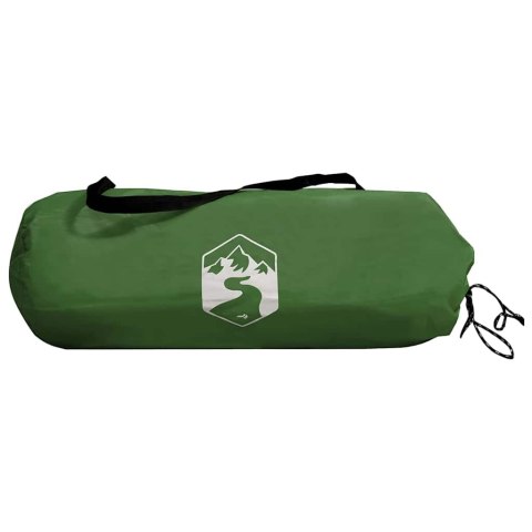 VidaXL Namiot tunelowy z dachem Zielony i Biały 318 x 275 x 140 cm