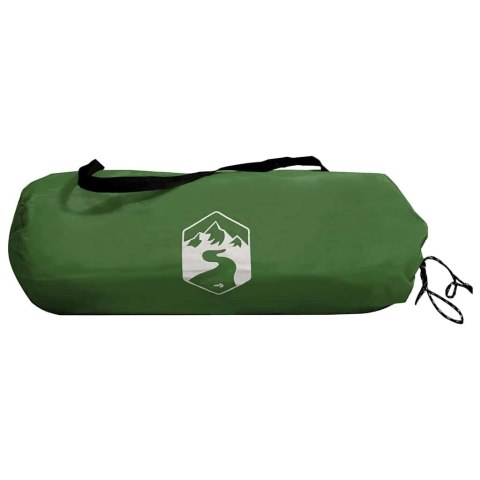 NAMIOT TUNELOWY Z DACHEM ZIELONY I BIAŁY 328X228X115CM