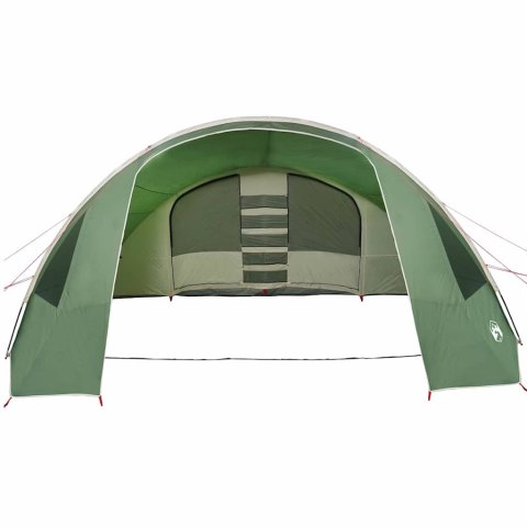 VidaXL Namiot tunelowy z dachem Zielony i Biały 700 x 590 x 215 cm