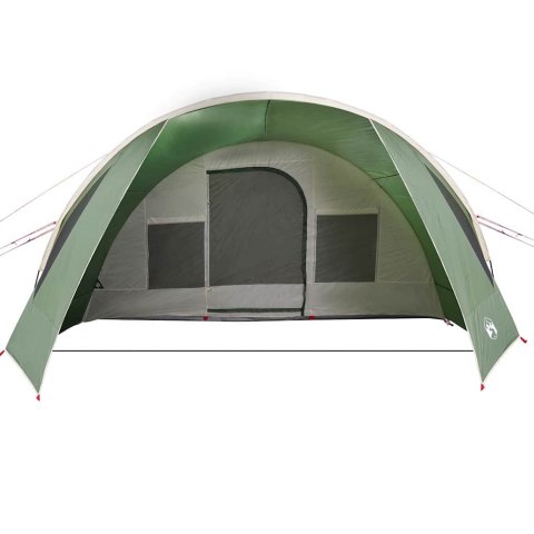 NAMIOT TUNELOWY Z DACHEM ZIELONY I BIAŁY 778X356X210CM
