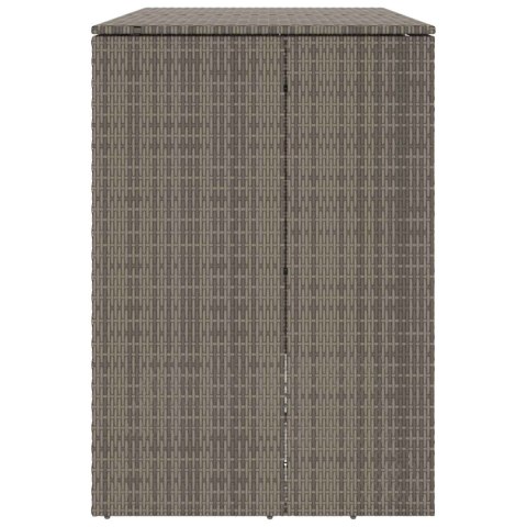 VidaXL Pojemnik na śmieci 2 pcs Szary 65 x 80 x 115 cm Polietylen