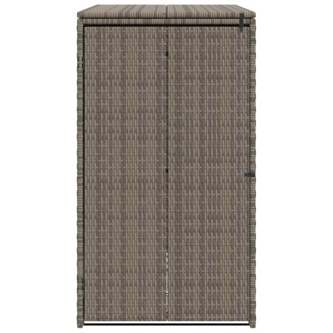 POJEMNIK NA ŚMIECI SZARY 65X80X115CM POLIETYLEN