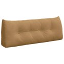 VidaXL Poduszka na plecy Brązowy 120 x 24 x 50 cm Aksamit
