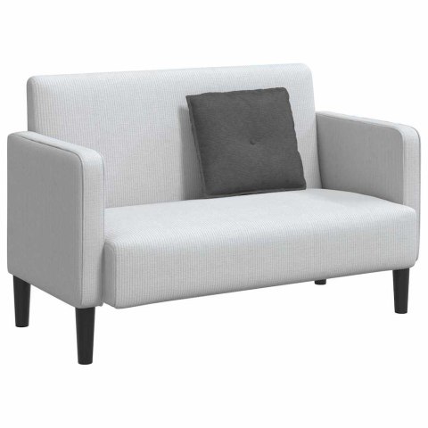 PODUSZKA NA PLECY CIEMNOSZARY 50X45CM TKANINA SZTRUKSOWA