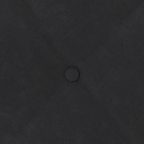 PODUSZKA NA PLECY CZARNY 140X50CM TKANINA SZTRUKSOWA