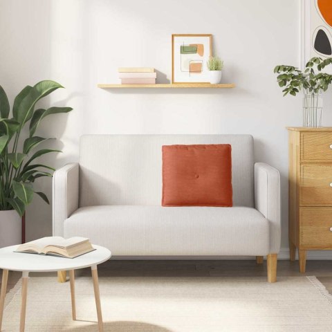 VidaXL Poduszka na plecy Czerwono-pomarańczowy 50 x 45 cm