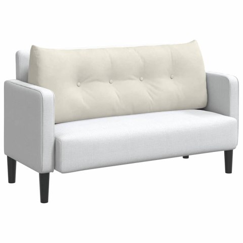 PODUSZKA NA PLECY KREMOWY 120X24X50CM AKSAMIT