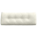 PODUSZKA NA PLECY KREMOWY 120X24X50CM AKSAMIT