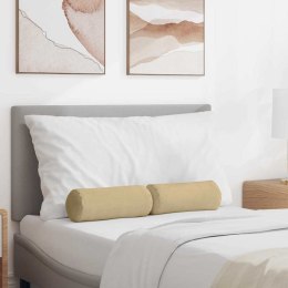 PODUSZKI WAŁKOWE 2 SZT SZARY ZIELONY Ø 15X40CM