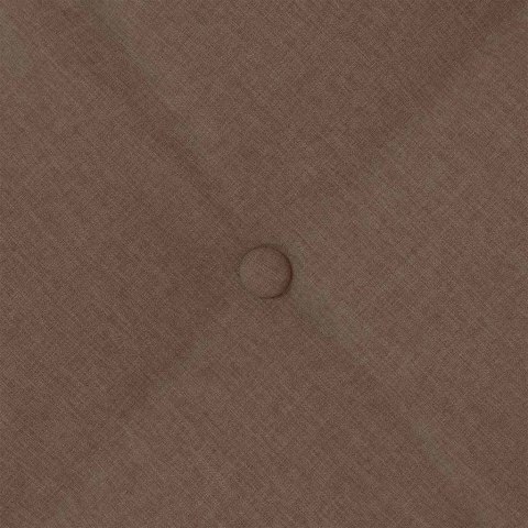 VidaXL Poduszka na plecy Brązowy 180 x 19 x 50 cm tkanina