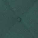 VidaXL Poduszka na plecy Ciemna zieleń 160 x 19 x 50 cm tkanina