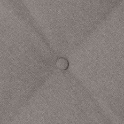 VidaXL Poduszka na plecy Ciemnoszary 160 x 19 x 50 cm tkanina