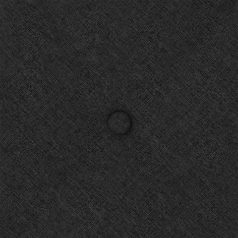 VidaXL Poduszka na plecy Czarny 160 x 19 x 50 cm tkanina