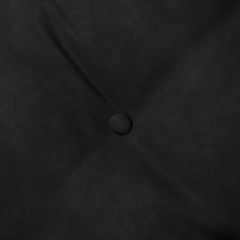 VidaXL Poduszka na plecy Czarny 160 x 50 cm Tkanina sztruksowa