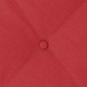 VidaXL Poduszka na plecy Czerwony 160 x 19 x 50 cm tkanina
