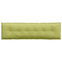 VidaXL Poduszka na plecy Jasnozielony 180 x 19 x 50 cm tkanina