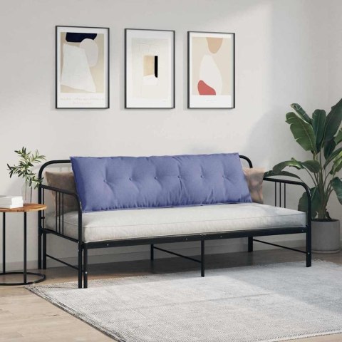 VidaXL Poduszka na plecy Niebieski dżins 160 x 19 x 50 cm tkanina