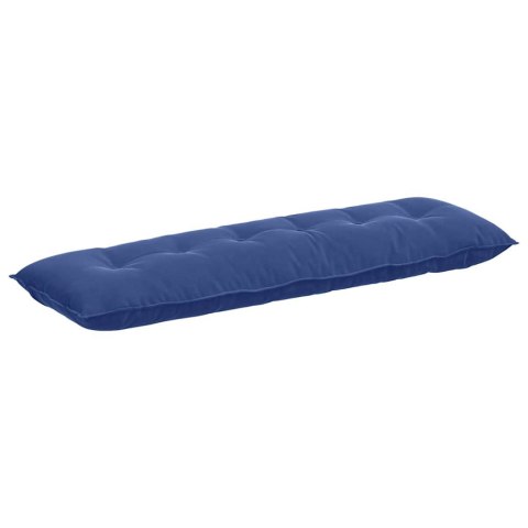 VidaXL Poduszka na plecy Niebieski policyjny 160 x 50 cm