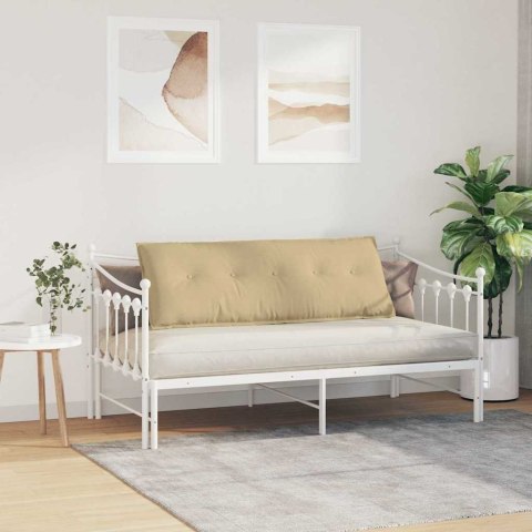 VidaXL Poduszka na plecy Szary zielony 140 x 50 cm Tkanina sztruksowa