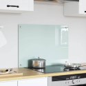 VidaXL Przód kuchenny Biały 70 x 50 cm szkło hartowane