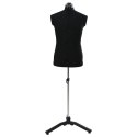 MANEKIN KRAWIECKI REGULOWANY CZARNY 37.5-45.5 CALI TKANINA