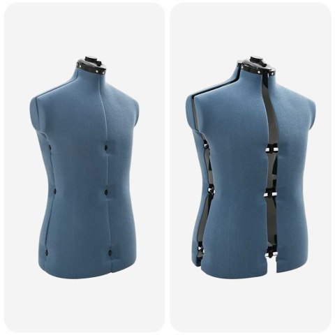 MANEKIN KRAWIECKI REGULOWANY NIEBIESKI 37.5-45.5 CALI