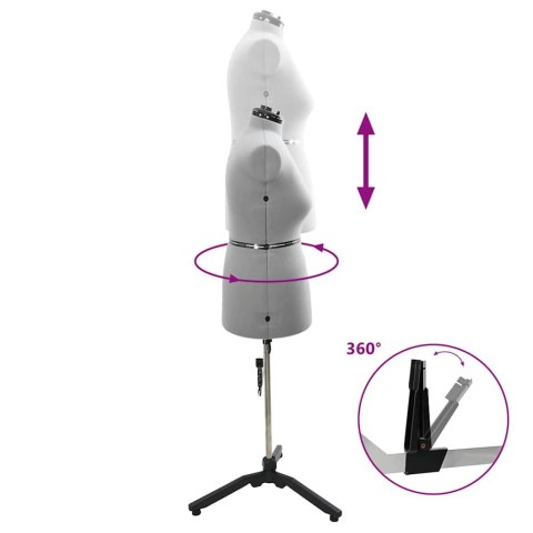 VidaXL Kobieca Regulowana Forma Sukienki Szary l Aksamit