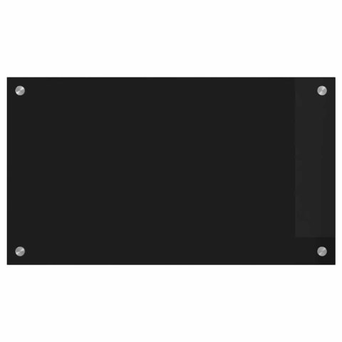 PRZÓD KUCHENNY CZARNY 70X40CM SZKŁO HARTOWANE