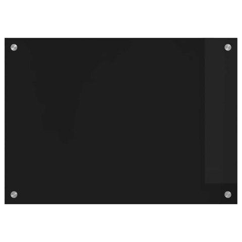 PRZÓD KUCHENNY CZARNY 70X50CM SZKŁO HARTOWANE