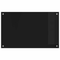 PRZÓD KUCHENNY CZARNY 80X50CM SZKŁO HARTOWANE