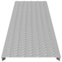 RAMPA ZAŁADUNKOWA SREBRNY 159X23X5CM STAL GALWANIZOWANA