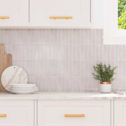 VidaXL Dekoracyjne naklejki 10 pcs Beżowy 29 x 22,9 x 0,8 cm