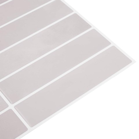 VidaXL Dekoracyjne naklejki 10 pcs Beżowy 29 x 22,9 x 0,8 cm